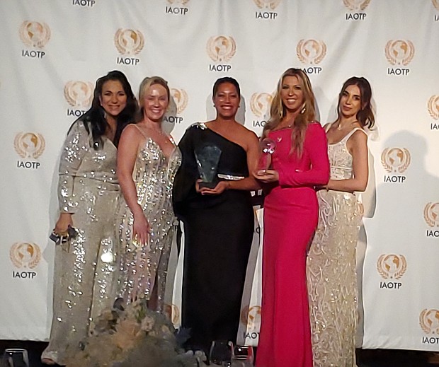 Dr. Reagan Flowers receives Prestigious Award from IAOTP in New York City