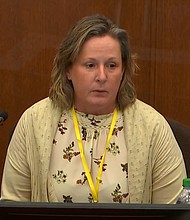 The jury in Kim Potter's manslaughter trial for killing Daunte Wright enters day 4 of deliberations.
Mandatory Credit:	Pool