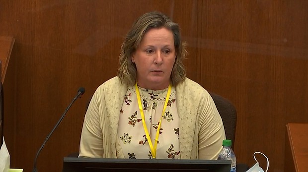 The jury in Kim Potter's manslaughter trial for killing Daunte Wright enters day 4 of deliberations.
Mandatory Credit:	Pool