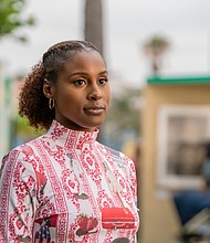 Issa Rae is seen here in the HBO series 'Insecure.'
Mandatory Credit:	Merie Wallace/HBO