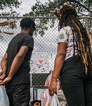 Ten people died after a dangerous crowd surge at Travis Scott's Astroworld Festival in Houston in November.
	Brandon Bell/Getty Images