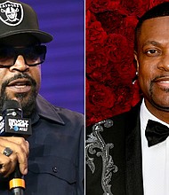 Ice Cube (left) reveals Chris Tucker turned down $12M for a role in the 'Friday' sequel. Ice Cube and Tucker starred in the 1995 film "Friday" together.
	Getty