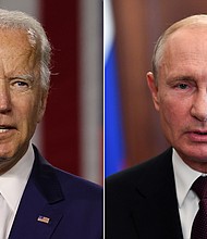 US officials are currently weighing a wide set of sanctions on Russia meant to deter Russian President Vladimir Putin from launching an invasion into Ukraine, according to people familiar with the discussions.
Mandatory Credit:	Getty