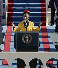National youth poet laureate Amanda Gorman -Patrick Semansky-AP