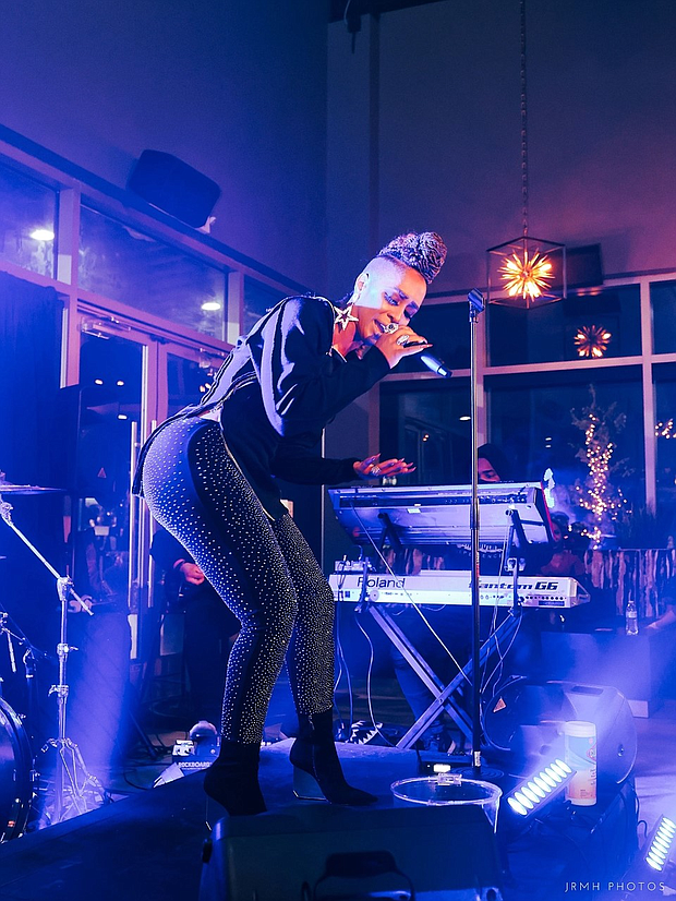 Brandi Holmes and The GoodFellaz take the stage for Houston Live at The Spot EaDo - “Flawless Thursdays” starting January 6, 2022 

Photo: JRMH Photos