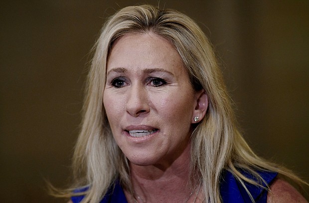 Facebook has blocked Rep. Marjorie Taylor Greene from posting on its platform for 24 hours, the Georgia Republican said January 3.
OLIVIER DOULIERY/AFP/AFP via Getty Images