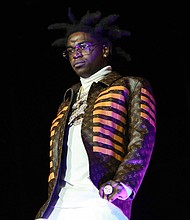 Kodak Black was arrested January 1, in Pompano Beach, Florida, on a misdemeanor trespassing charge, according to Broward County Court records.
Jason Mendez/Getty Images