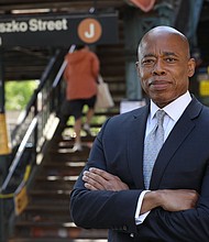 NYC Mayor Adams worries that empty offices will hurt the broader ecosystem of businesses that rely on office workers and business travelers, including everything from dry cleaners and restaurants to hotels.
Eric Adams Campaign