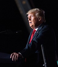 The January 6 committee, for example, has filed hundreds of subpoenas for documents and testimony from former Trump officials and allies as it investigates the deadly attack.
Mandatory Credit:	Sean Rayford/Getty Images