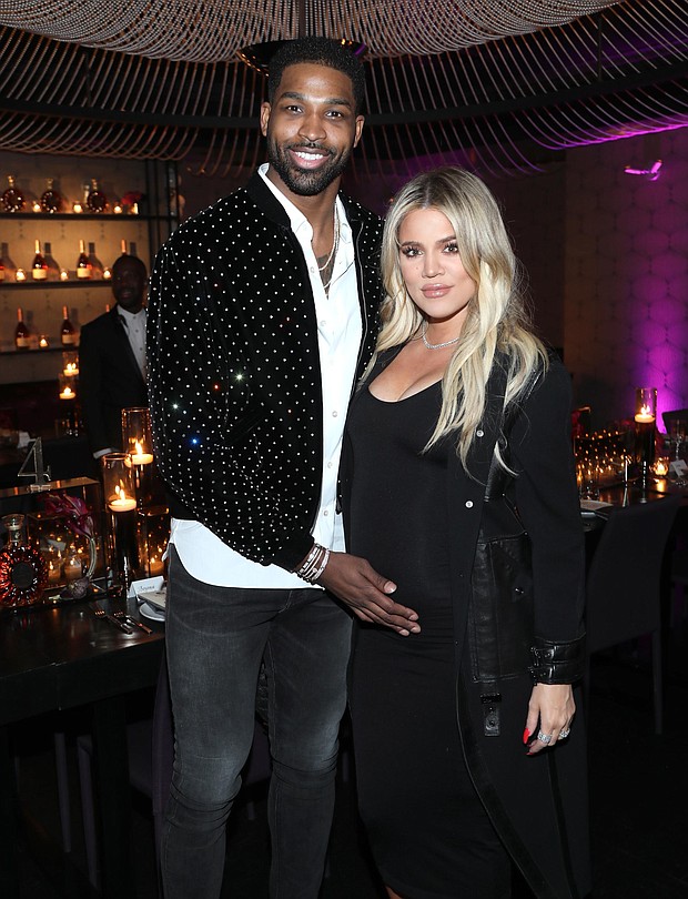Tristan Thompson and Khloé Kardashian in 2018.
	Jerritt Clark/Getty Images