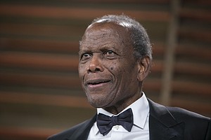 Sidney Poitier at the 2014 Vanity Fair Oscar night party on March 2, 2014, in West Hollywood, California.
Adrian Sanchez-Gonzalez/AFP/Getty Images