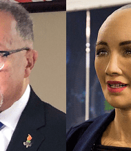At 8 p.m. EST, Dr. Chavis will engage Sophia the Robot in what Johns called a timely and pivotal dialogue on automation and robotic advancements affecting Black America and global society.