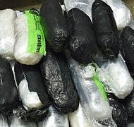 Packages containing nearly 18 pounds of methamphetamine seized by Customer and Border Patrol officers at the Brownsville, Tecas Port of Entry.
Customs And Border Protection KTVT