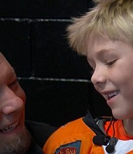 Ben Dapper, 6, (right) will miss the rest of his hockey season because the leukemia he fought as a toddler is back.
WCCO