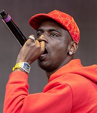 American Rapper Young Dolph performs during the Astroworld Festival at NRG Stadium on November 9, 2019 in Houston, Texas.
Mandatory Credit:	SUZANNE CORDEIRO/AFP via Getty Images