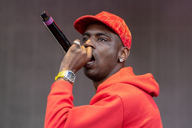American Rapper Young Dolph performs during the Astroworld Festival at NRG Stadium on November 9, 2019 in Houston, Texas.
Mandatory Credit:	SUZANNE CORDEIRO/AFP via Getty Images