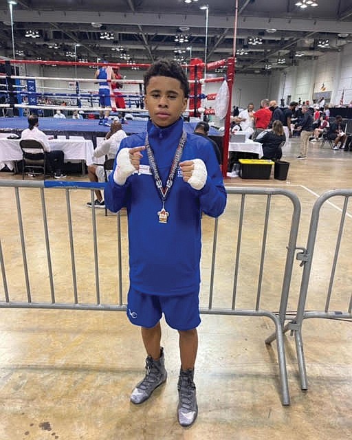 Andre McCallum Jr. is only 13 and already shares rights to the title of “King of the Ring Jr.”