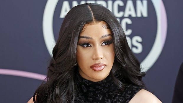 Rapper Cardi B, pictured here, on November 19, 2021 in Los Angeles, California, plans to pay the funeral costs for those who lost their lives in a deadly fire in that New York City borough.
Mandatory Credit:	Frazer Harrison/Getty Images for MRC
