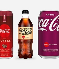 Coca Cola is unveiling a new look for flavored Coke products this month, and it has a new Coke variety coming in a few weeks.
Mandatory Credit:	Coca-Cola