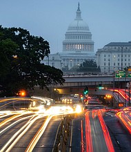 Senate Republicans are expected to once again block a voting bill put forward by Democrats in the latest partisan showdown over voting rights, an issue Democrats are seeking to spotlight despite the fact that they lack the votes to pass the legislation, and pictured, U.S. Capitol on October 6, 2021 in Washington, DC.
Mandatory Credit:	Drew Angerer/Getty Images