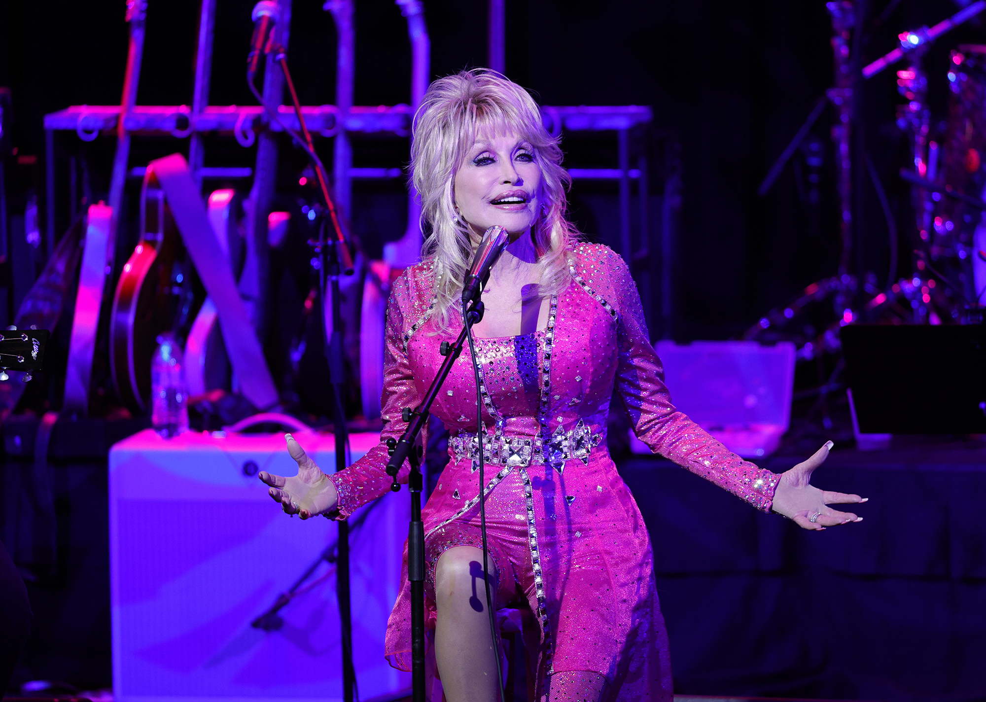 Dolly Parton celebrated her 76th birthday in her 'birthday suit
