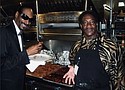 A photo posted on Snoop Dogg's Instagram pays tribute to his late nephew Reo Varnado (right), owner of Reo's Ribs in Portland.  Photo from @Snoopdogg Instagram.