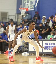 KaShawn Cordes joined John Marshall boys basketball team after playing for Henrico’s Hermitage High School.