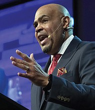 Pastor Willie McLaurin speaks at the 2020 Kentucky Baptist Pastors’ Conference at Bellevue Baptist Church in Owensboro, Ky. On Tuesday, Pastor McLaurin was named the interim president and CEO of the Southern Baptist Convention Executive Committee.