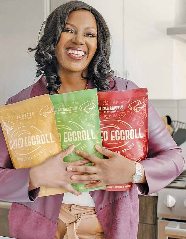 Nikkita Randle is the creator of Twisted Egg Roll, a business she started from her love of food and travel. Her passion for cooking led her to create egg rolls with bold flavors.  PHOTOS PROVIDED BY CHRISTI LOVE