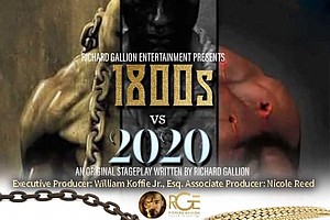 Richard Gallion wrote the play “1800 vs. 2020” with the goal of presenting
a conversation between enslaved people and Black people in
this era. Photo provided by Richard Gallion.