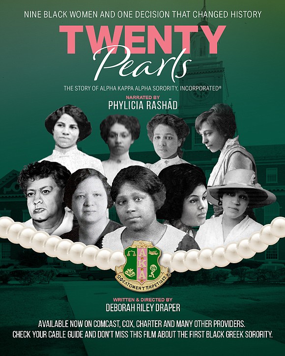 Gravitas Ventures has acquired the U.S. and Canadian distribution rights for "Twenty Pearls: The Story of Alpha Kappa Alpha Sorority, …
