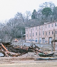 Plans in 2016 had called for the old building to be converted into a commercial space, possibly for use by the city Department of Public Utilities. In 2019, DPU nixed the idea because of the cost of removing asbestos and other contaminants from the 11-acre site.
The demolition has been in the works since July 2020. The site was best known for an iconic 60-foot-tall metal work called a gasometer that surrounded the empty, below-ground storage tanks. The gasometer has been carefully removed and could later be reinstalled as a piece of public art. More than $4.3 million has been invested to clear the old structures and remove contaminated soil from the property, which is envisioned as an East End development site.