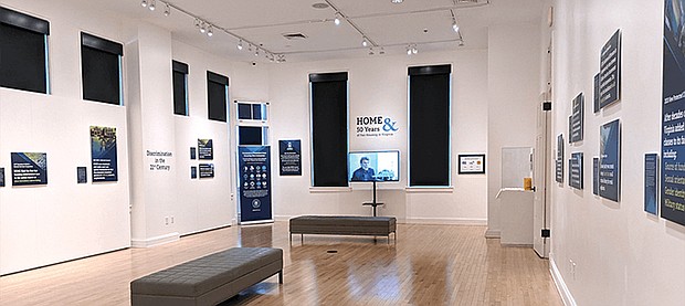 The exhibit “HOME & 50 Years of Fair Housing in Virginia,” which explores the impact of fair housing work by Housing Opportunities Made Equal of Virginia, is on view through April 15 at the Black History Museum & Cultural Center of Virginia in Jackson Ward.