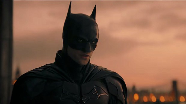 Robert Pattinson stars in 'The Batman.'
Mandatory Credit:	Warner Bros. Pictures