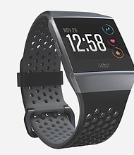 Fitbit is recalling 1.7 million smartwatches due to a potential burn hazard.
Mandatory Credit:	Fitbit