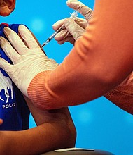 Many vaccinated kids experienced breakthrough infections during the Omicron surge, though protection against hospitalization remained stronger, a large new government-funded study found.
Mandatory Credit:	Joseph Prezioso/AFP/Getty Images