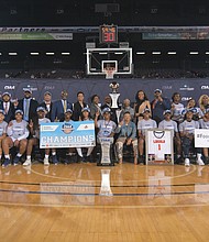 The Lady Lions of Lincoln University proudly claim No. 1 status and their first CIAA championship trophy after defeating Elizabeth City State University 67-52 last Saturday in Baltimore.