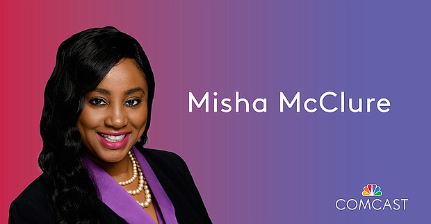 Misha McClure, Comcast Houston's Director of External Affairs