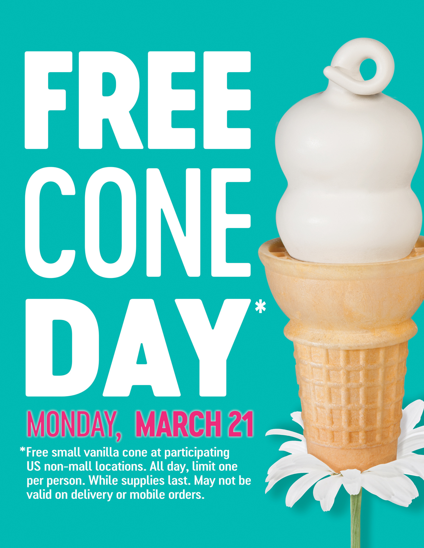 Free Cone Day at DQ Restaurants in Texas On March 21 Houston Style