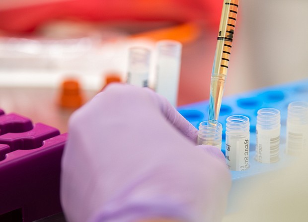 Pictured are blood samples part of a Moderna Covid-19 vaccine trial in Nashville, Tennessee, on November 2021. Moderna announced on March 23 that its Covid-19 vaccine performs as well in children as it does in adults.
Mandatory Credit:	Stephanie Amador/The Tennessea/USA TODAY NETWORK/Reuters