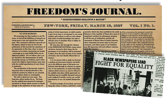 On March 16, 1827, the Rev. Samuel E. Cornish and John B. Russwurm founded Freedom’s Journal, the first Black-owned newspaper ...