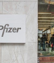 Pfizer has recalled three blood pressure medications over concerns they are tainted with a possible carcinogen.
Mandatory Credit:	Eduardo MunozAlvarez/VIEWpress/Getty Images