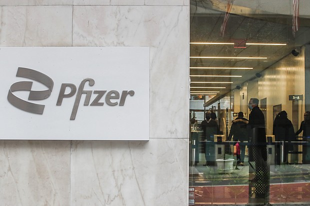 Pfizer has recalled three blood pressure medications over concerns they are tainted with a possible carcinogen.
Mandatory Credit:	Eduardo MunozAlvarez/VIEWpress/Getty Images
