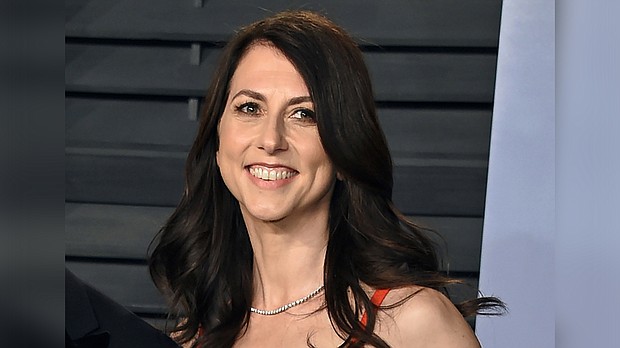 Mackenzie Scott said Wednesday she has donated more than $3.8 billion to 465 organizations since June.
Mandatory Credit:	Evan Agostini/Invision/AP