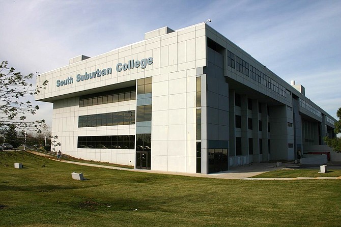 The South Suburban College Main Campus in South Holland, Illinois.