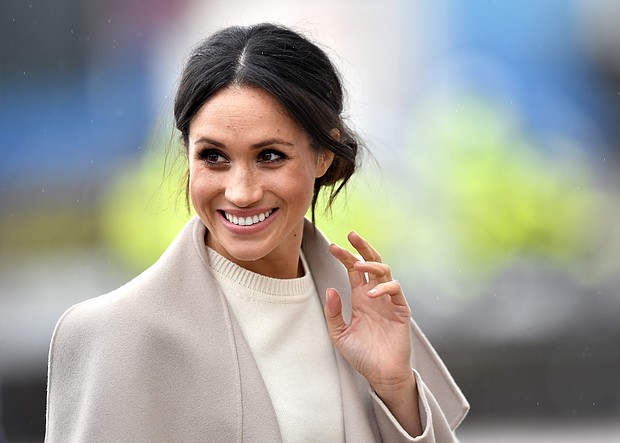 Meghan, Duchess of Sussex, seen here in Northern Ireland in March 2018, will host an upcoming podcast on Spotify.
Mandatory Credit:	Getty Images