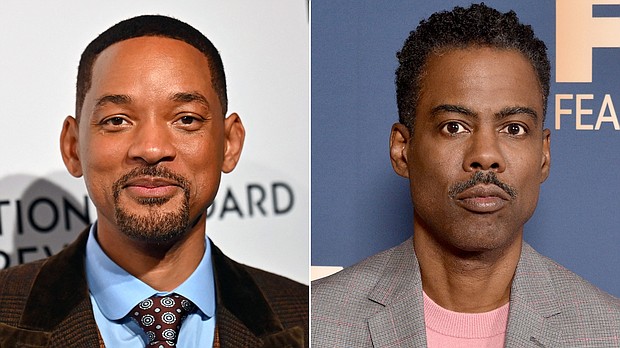 Will Smith (L) and Chris Rock (R) have a history that predates Smith slapping Rock on March 27 during the Oscars.
Mandatory Credit: Getty