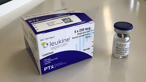 The FDA approved Leukine to treat acute radiation syndrome in the event of a radiological or nuclear emergency in March 2018.
Mandatory Credit: Courtesy Partner Therapeutics