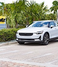 Hertz and Polestar announced that Hertz would be buying up to 65,000 Polestars over the next five years.
Mandatory Credit:	Polestar