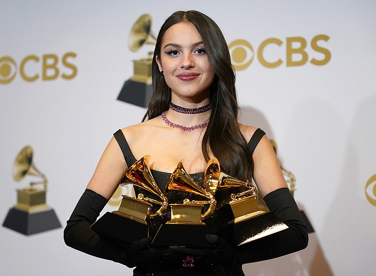 Olivia Rodrigo accidentally broke one of her Grammy Awards | Houston ...